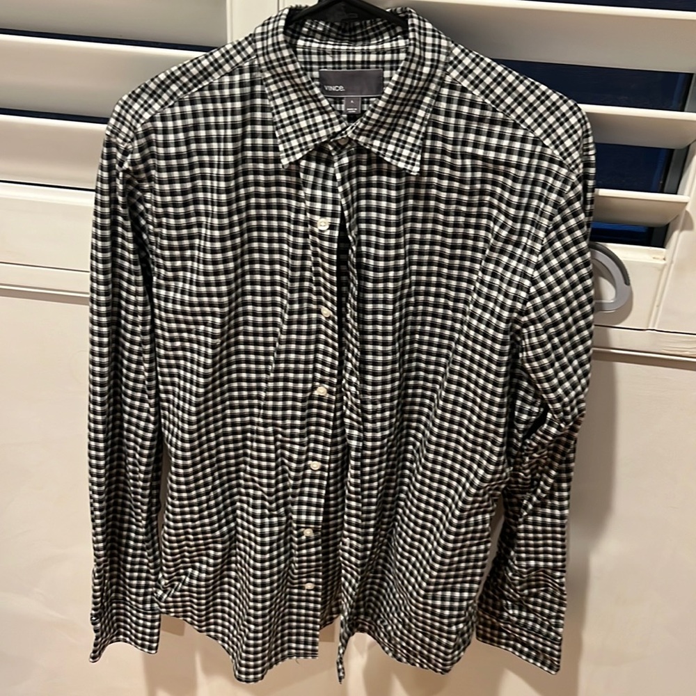 Vince Men’s Button Front Shirt